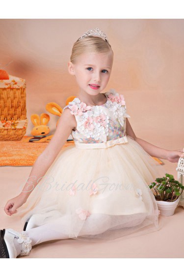 A-line Flower Girl Dress