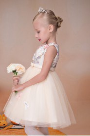 A-line Flower Girl Dress