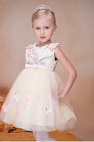 A-line Flower Girl Dress