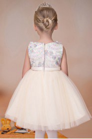 A-line Flower Girl Dress