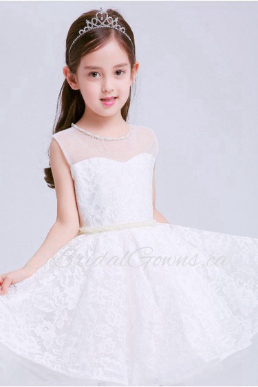 A-line Flower Girl Dress