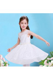 A-line Flower Girl Dress