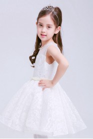 A-line Flower Girl Dress