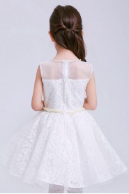 A-line Flower Girl Dress