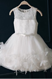 A-line Flower Girl Dress