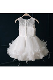 A-line Flower Girl Dress