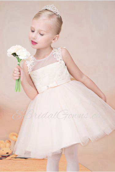 A-line Flower Girl Dress