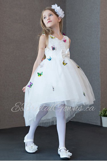 A-line Flower Girl Dress