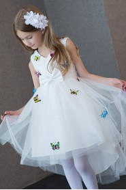 A-line Flower Girl Dress