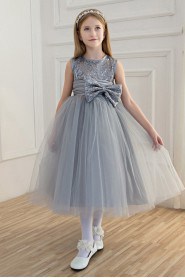 A-line Flower Girl Dress