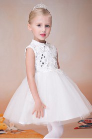 A-line Flower Girl Dress