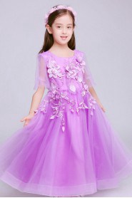 A-line Flower Girl Dress