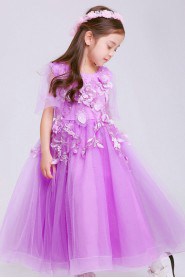 A-line Flower Girl Dress