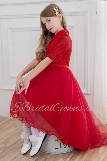 A-line Flower Girl Dress