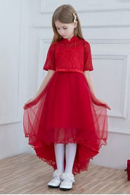 A-line Flower Girl Dress