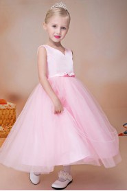 A-line Flower Girl Dress