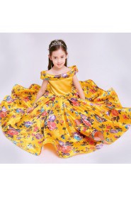 A-line Flower Girl Dress