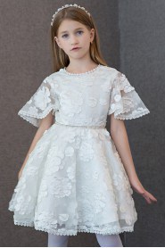 A-line Flower Girl Dress