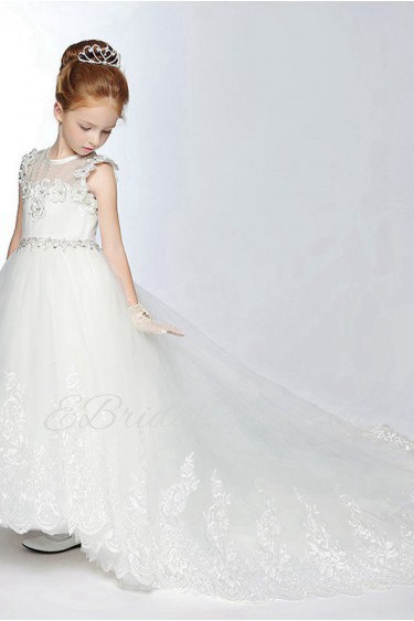 A-line Flower Girl Dress