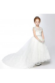 A-line Flower Girl Dress