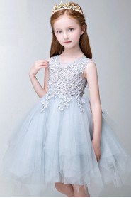 A-line Flower Girl Dress