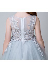 A-line Flower Girl Dress