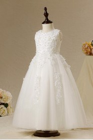 A-line Flower Girl Dress