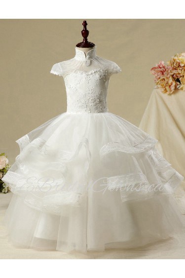 A-line Flower Girl Dress