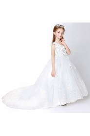 A-line Flower Girl Dress