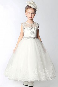 A-line Flower Girl Dress