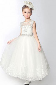 A-line Flower Girl Dress