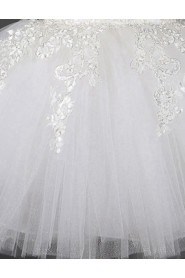 A-line Flower Girl Dress