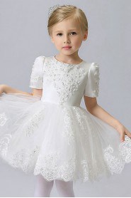 A-line Flower Girl Dress