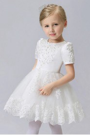 A-line Flower Girl Dress