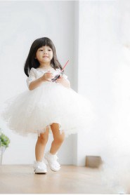 A-line Flower Girl Dress