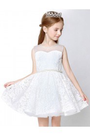 A-line Flower Girl Dress