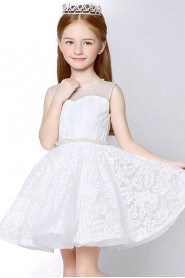 A-line Flower Girl Dress