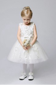 A-line Flower Girl Dress