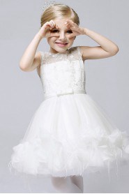 A-line Flower Girl Dress